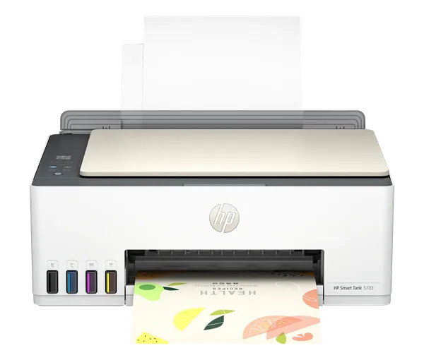 HP Smart Tank 5103 All-in-One Printer (12 ppm Black / Refillable Tanks / 100 Sheets Photo Paper) — image 8 of 8