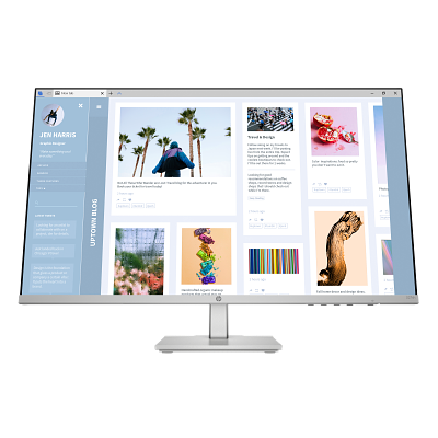 HP Series 5 27" FHD Height Adjust Monitor - 527sh — image 4 of 4