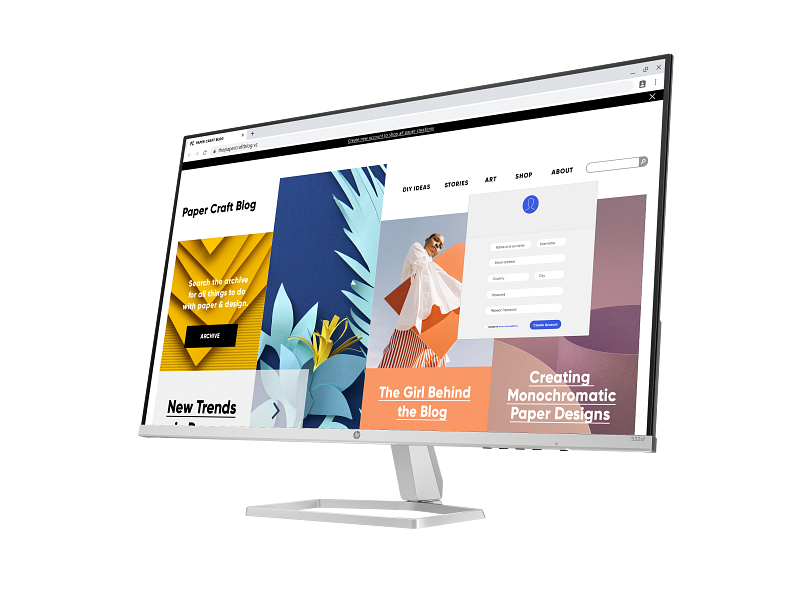 HP Series 5 31.5" FHD Monitor - 532sf – view 1