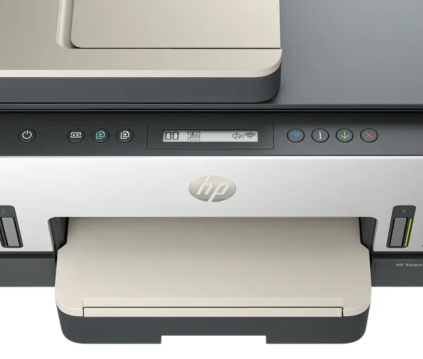 HP Smart Tank 7303 All-in-One Printer (15 ppm Black / 35-Sheet ADF / Ethernet / Auto Duplex) — image 7 of 8