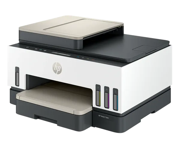 HP Smart Tank 7303 All-in-One Printer (15 ppm Black / 35-Sheet ADF / Ethernet / Auto Duplex) — image 6 of 8