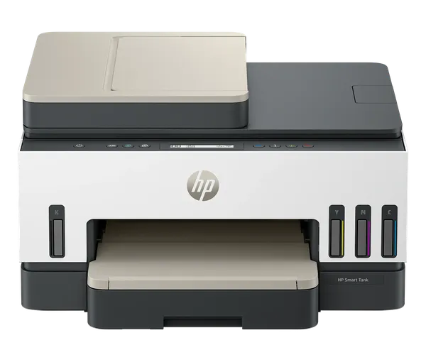 HP Smart Tank 7303 All-in-One Printer (15 ppm Black / 35-Sheet ADF / Ethernet / Auto Duplex) — image 8 of 8