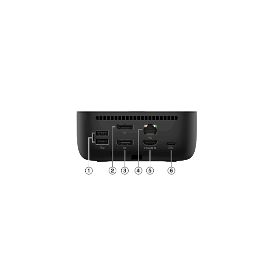 HP USB-C 100W G6 Docking Station — image 3 of 5