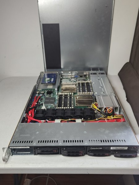 Supermicro CSE-119 – 2x Xeon E5620 @2.40GHz, 96GB RAM, 6x 256GB SSD + 2x 500GB HDD — image 2 of 4