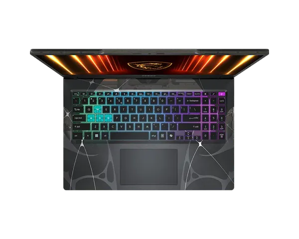 MSI Cyborg 15 15.6" FHD 144Hz Gaming Laptop – Intel Core 5 210H, 16GB RAM, 1TB SSD, RTX 5050 8GB GDDR7 (Translucent Black) — image 2 of 6
