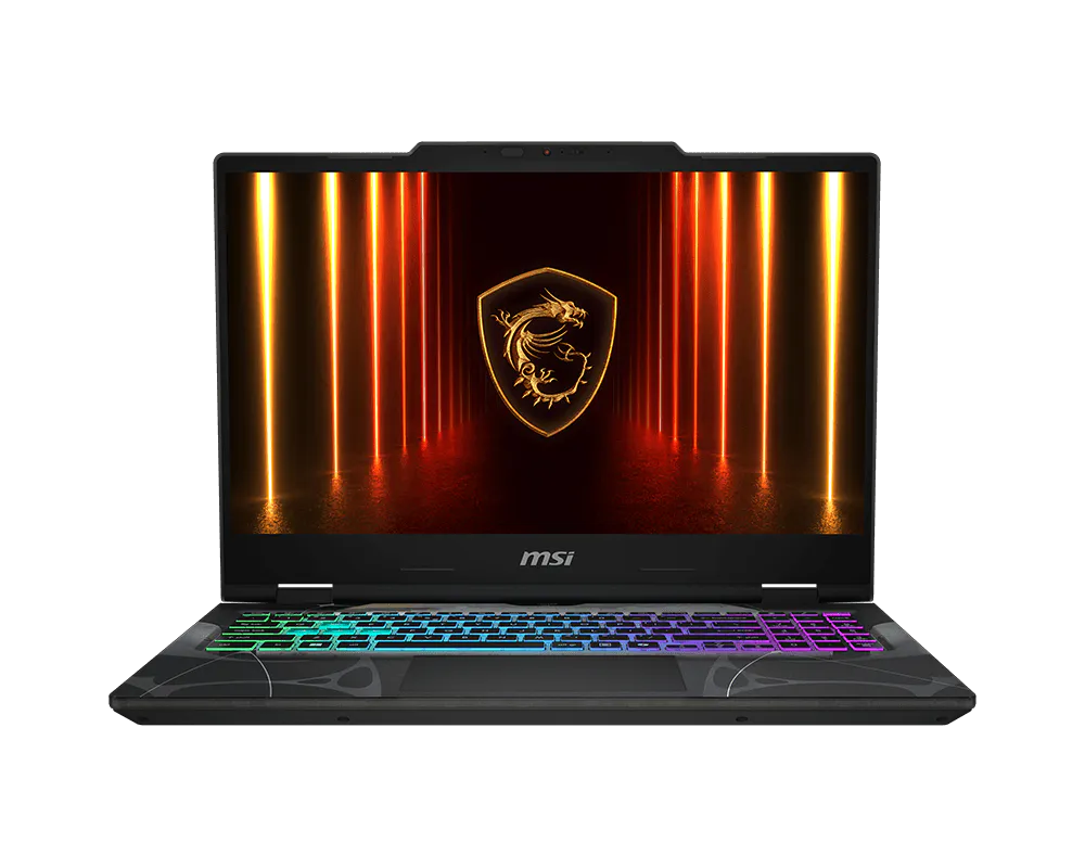 MSI Cyborg 15 15.6" FHD 144Hz Gaming Laptop – Intel Core 5 210H, 16GB RAM, 1TB SSD, RTX 5050 8GB GDDR7 (Translucent Black) – view 1