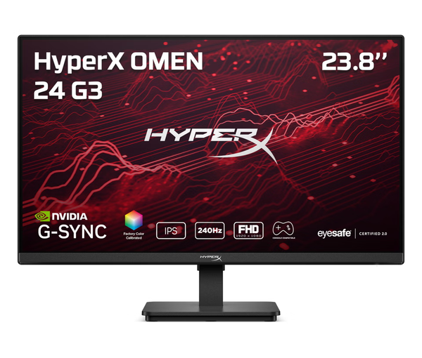 HyperX OMEN 23.8" FHD 240Hz Gaming Monitor - OMEN 24 G3 — image 2 of 5