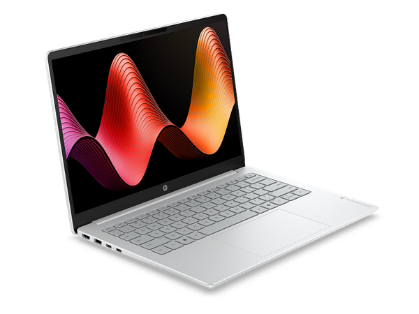 HP OmniBook 3 14" 2K AI PC Ultrabook – Intel Core 7 350, 16GB LPDDR5, 512GB NVMe SSD, Ultra-Low Power Display, Glacier Silver — image 3 of 5