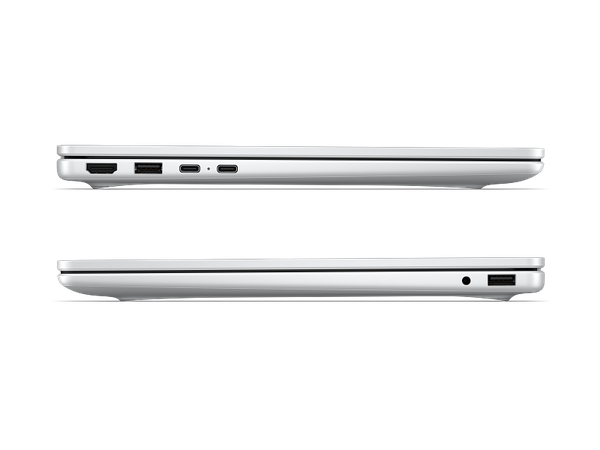 HP OmniBook 3 AI PC 14" 2K IPS Laptop – Intel Core 5 (6-Core), 16GB DDR5, 512GB PCIe Gen4, Glacier Silver — image 2 of 5