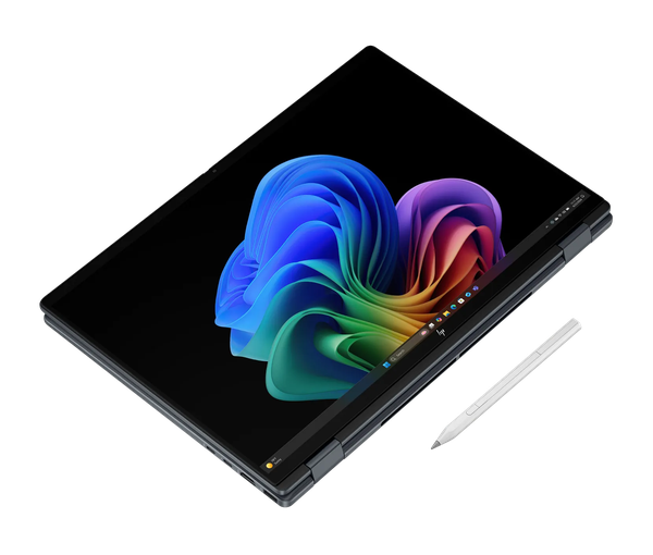 HP OmniBook X Flip 16 x360 Convertible Laptop – Intel Core Ultra 7 (Next-Gen AI PC), 16" Touch Display, 1TB NVMe SSD, Atmospheric Blue — image 5 of 5