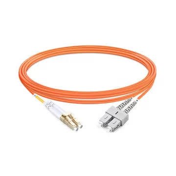 LC-SC Duplex OM1 62.5/125 Multimode Fiber Patch Cord 3m — image 2 of 3