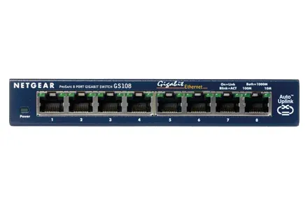 Netgear GS108 – 8-port Gigabit, durable, lifetime warranty — image 5 of 8