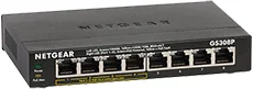 Netgear GS308P – 8-port with 4-port PoE – view 1