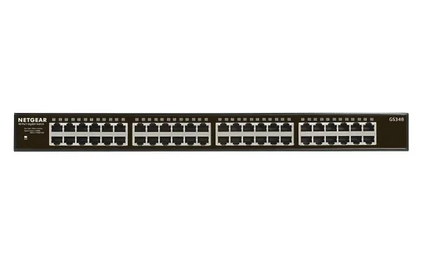 Netgear GS348 – 48-port Gigabit rackmount — image 2 of 2