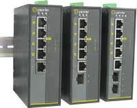 Perle IDS-105G – 5-port gigabit industrial switch – view 1