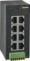 Perle IDS-108F – 8-port unmanaged with fiber — image 2 of 2