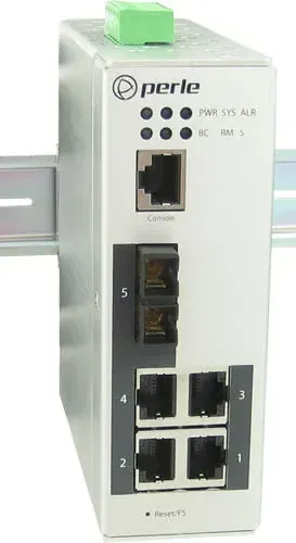 Perle IDS-305 – 5-port Fast Ethernet DIN-rail — image 2 of 2