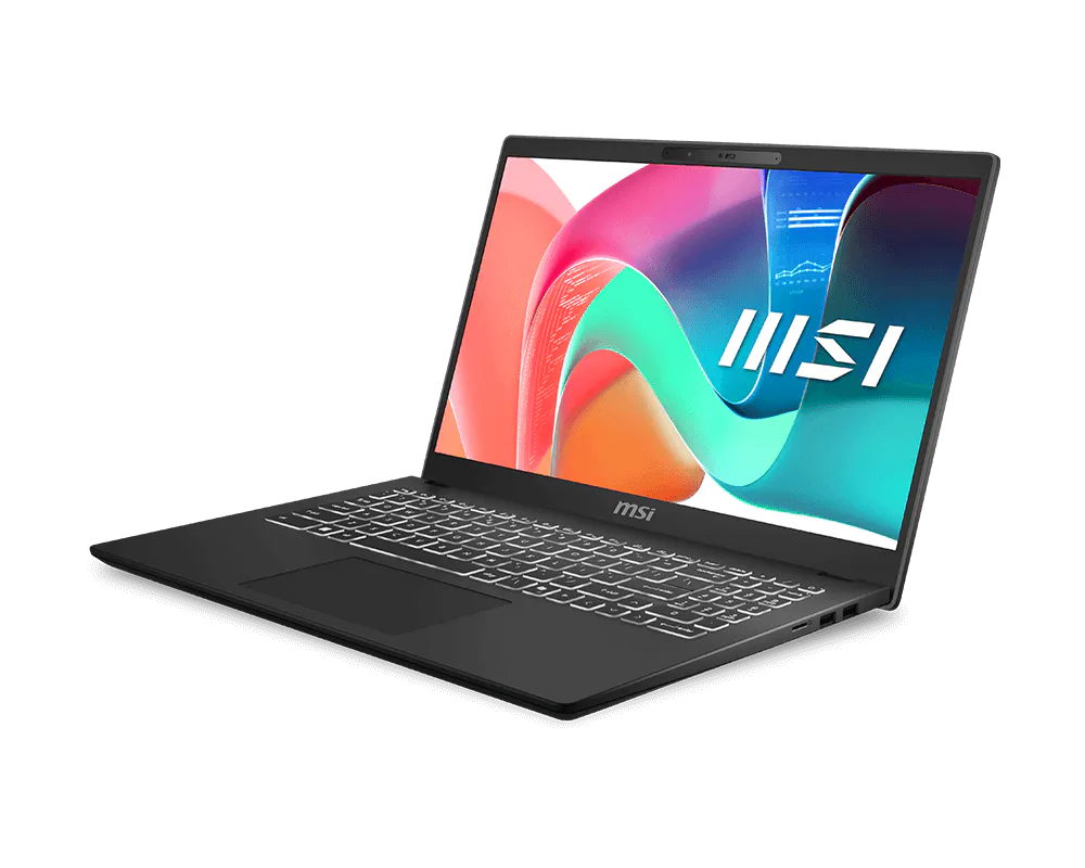 MSI Modern 15 H 15.6" FHD Touchscreen Laptop – Intel Core i9-270H, 32GB RAM, 1TB SSD (Classic Black) – view 1