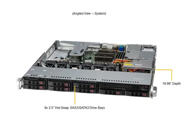 Supermicro UP SuperServer (SYS-110T-M) — image 2 of 3
