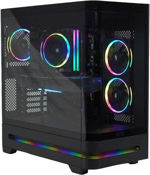 Acer Nitro 85 N85 Desktop PC | AMD Ryzen 7 8700F | 16GB RAM | 1TB NVMe | RTX 5070 — image 4 of 4